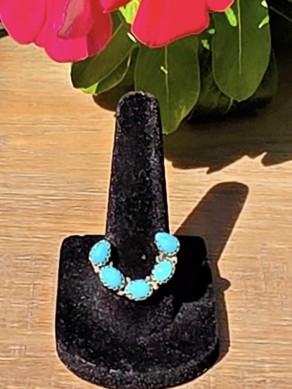 Turquoise Sterling Silver Ring  New